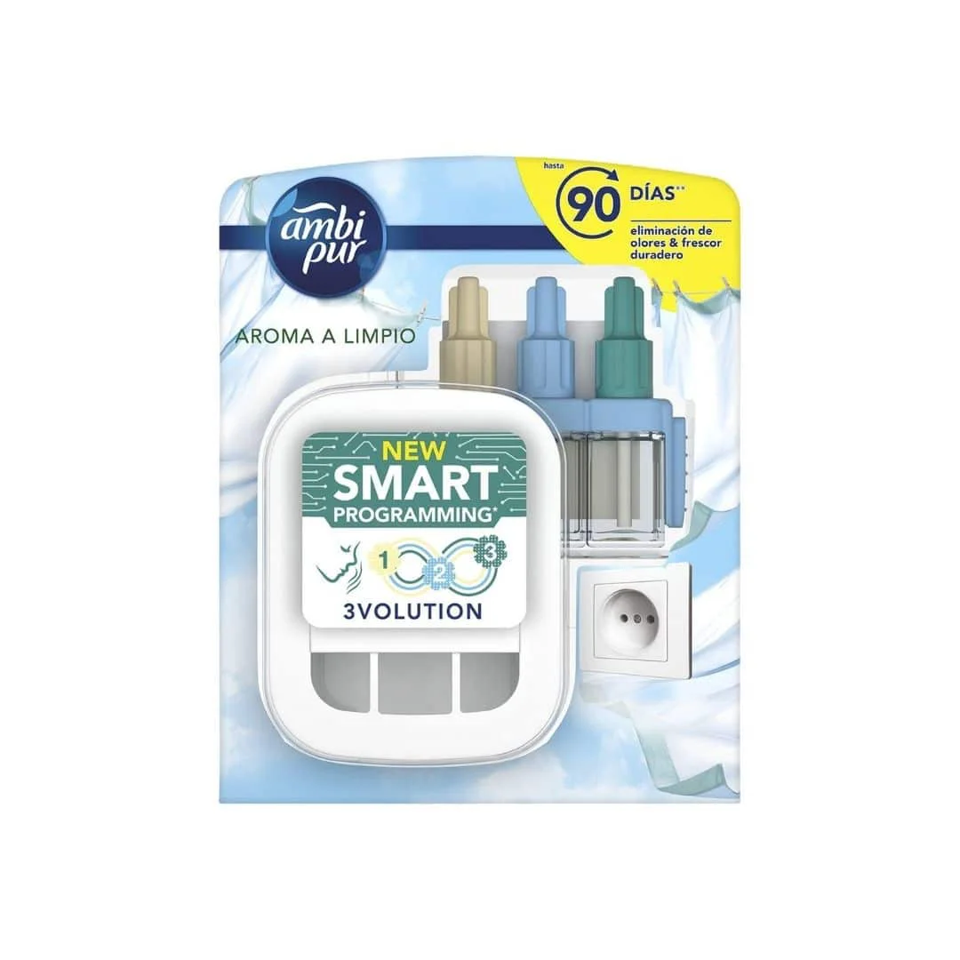 AMBIPUR 3 VOL REC AROMA A LIMPIO+ APARATO GRATIS