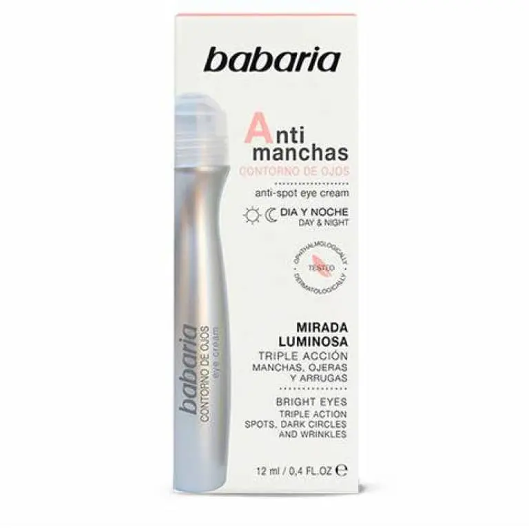CONTORNO DE OJOS BABARIA ANTIMANCHAS MIRADA LUMINOSA 12ML