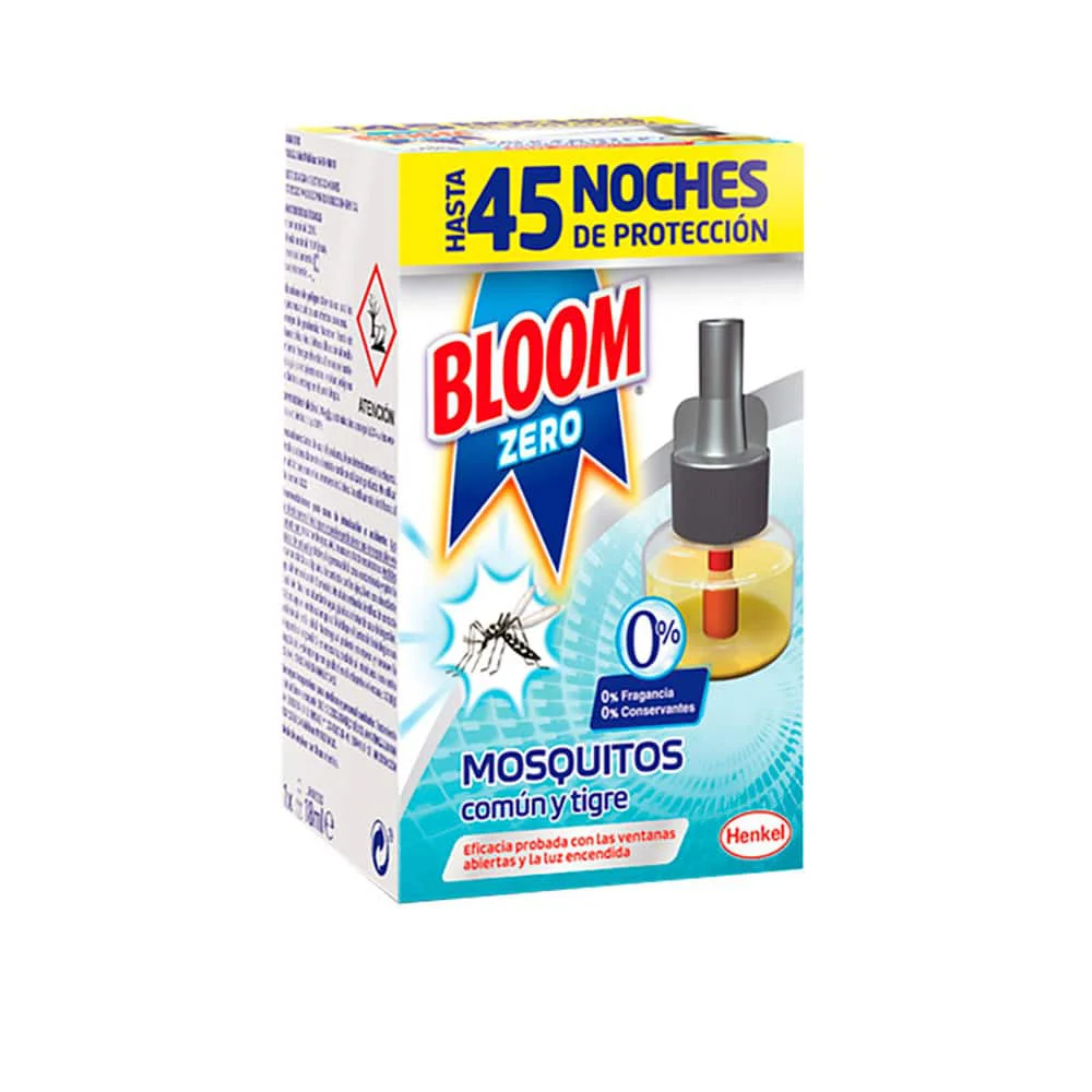 INSECTICIDA BLOOM ELECTRICO ZERO 1 RECAMBIO