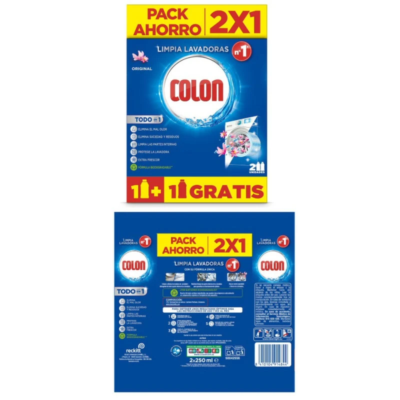 COL?N LIMPIALAVADORAS 2 X 250 ML