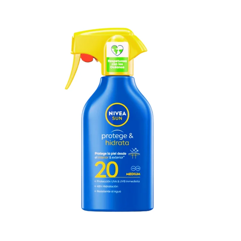 Nivea Protege & Hidrata Spray Solar FP20 270ml Nivea Protege & Hidrata Spray Solar FP20 270ml