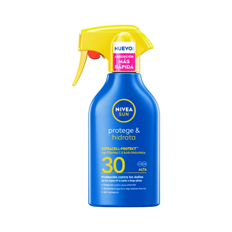 Nivea Protege & Hidrata Spray Solar FP30 270ml Nivea Protege & Hidrata Spray Solar FP30 270ml