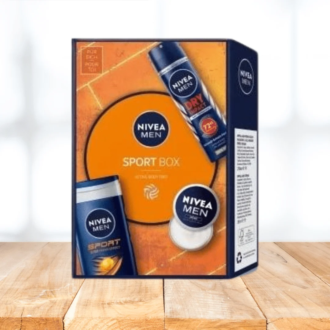 ESTUCHE NIVEA HOMBRE GEL 250ML DESODORANTE 150ML CREMA 30ML